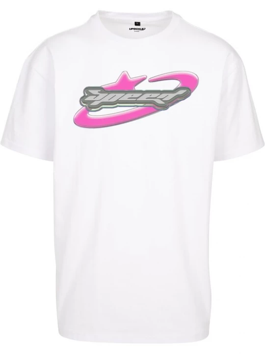 Obrázek produktu MT Upscale Tričko 'Speed' šedá / světle šedá / pink / bílá