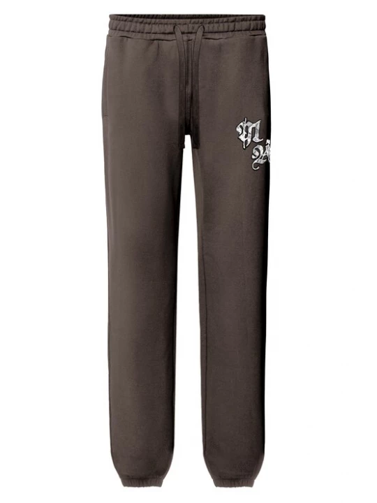 Obrázek produktu Multiply Apparel Kalhoty  hnědá / bílá