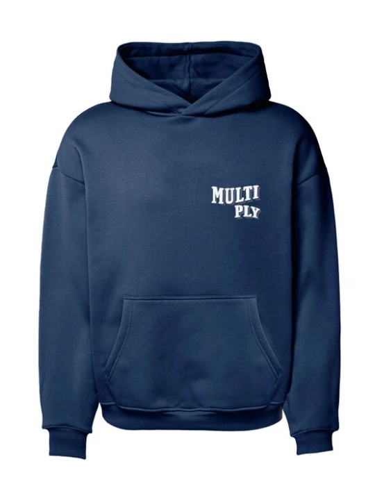Obrázek produktu Multiply Apparel Mikina 'Pennant'  námořnická modř / bílá