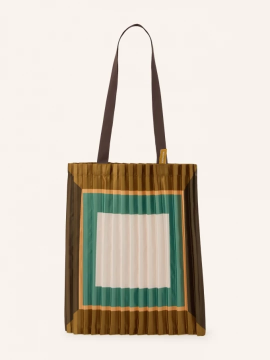 Obrázek produktu Multitudes Shopper khaki / režná / tmavě žlutá