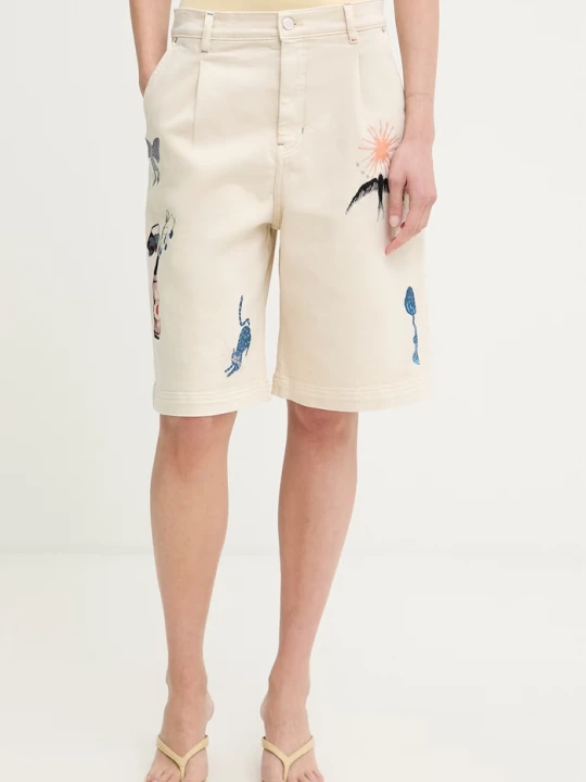 Obrázek produktu MUNTHE bermudy dámské džínové BREYLA béžová