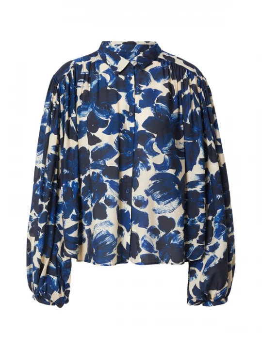 Obrázek produktu Munthe Halenka 'LYNX' modrá / marine modrá / offwhite