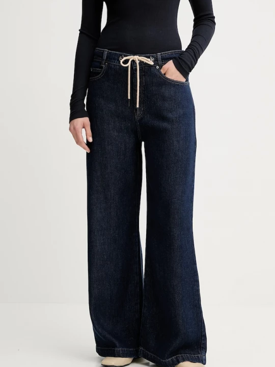 Obrázek produktu MUNTHE wide leg džíny dámské OBEY námořnická modř
