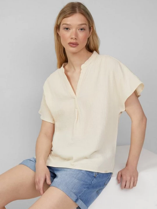 Obrázek produktu Mušelínová halenka QS béžová