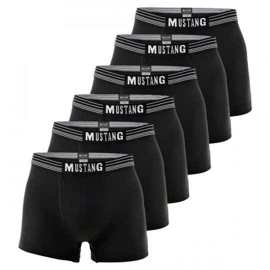 Obrázek produktu MUSTANG Boxerky  černá / bílá