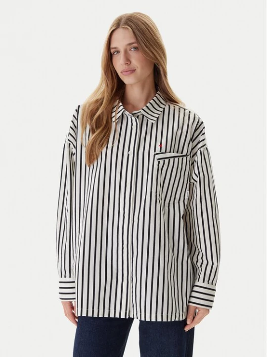 Obrázek produktu Mustang Košile Salinas 1016729 Écru Oversize Krémová