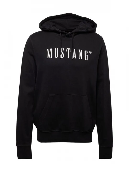 Obrázek produktu MUSTANG Mikina 'Bronson'  černá / bílá
