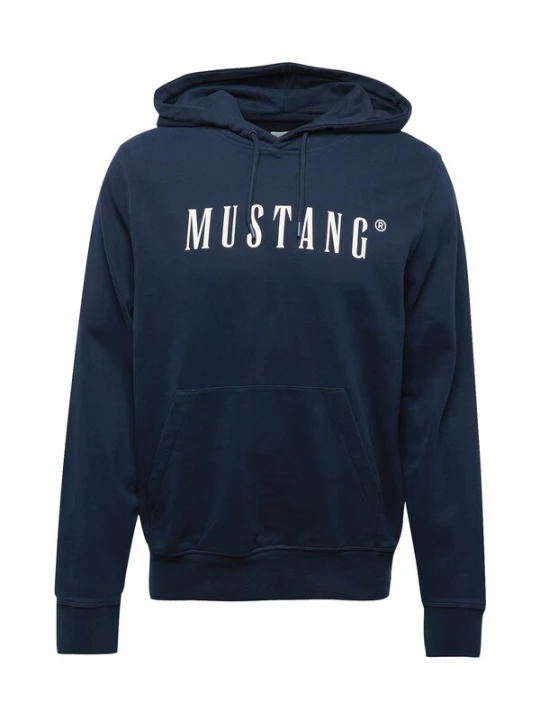 Obrázek produktu MUSTANG Mikina 'Bronson'  tmavě modrá / bílá