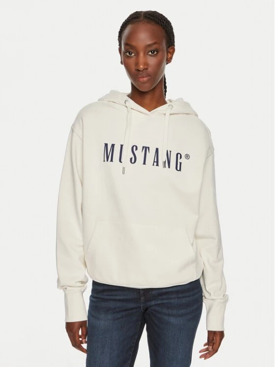 Obrázek produktu Mustang Mikina Margo 1013934 Écru Oversize Krémová