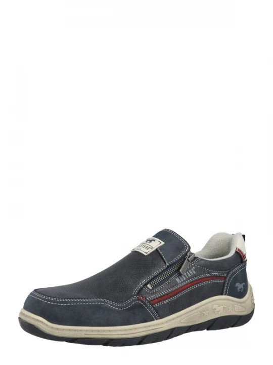 Obrázek produktu MUSTANG Slip on boty marine modrá / světlemodrá / červená / bílá