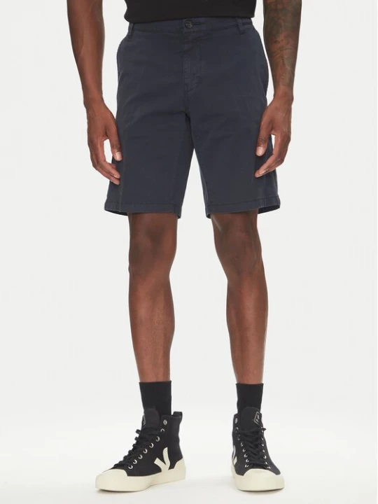 Obrázek produktu Mustang Šortky z materiálu Amsterdam 1016450 Tmavomodrá Slim Fit