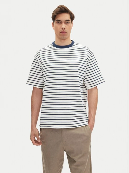 Obrázek produktu Mustang T-Shirt Allentown 1016286 Bílá Oversize