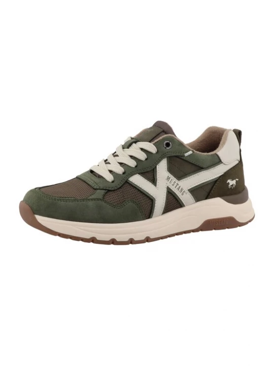Obrázek produktu MUSTANG Tenisky světle béžová / khaki / olivová