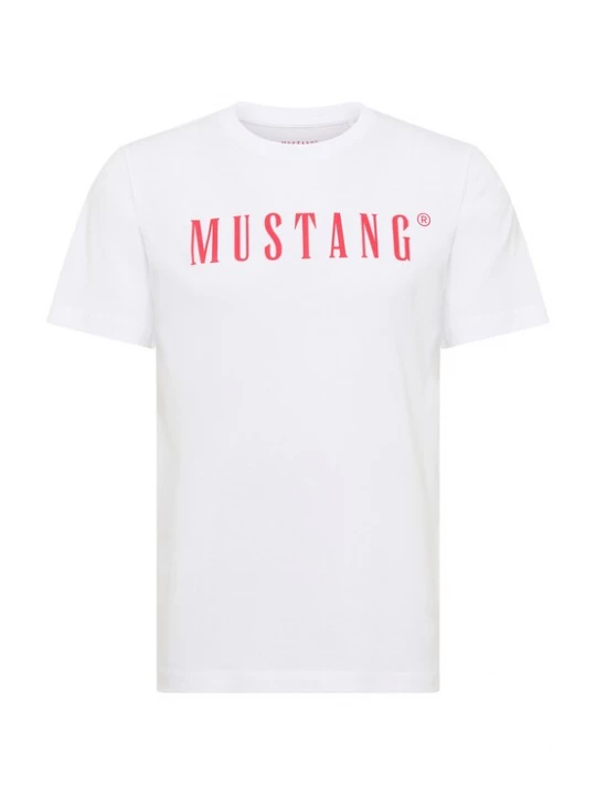 Obrázek produktu MUSTANG Tričko 'Austin' červená / bílá