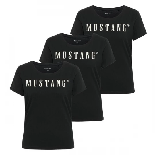 Obrázek produktu MUSTANG Tričko černá / bílá