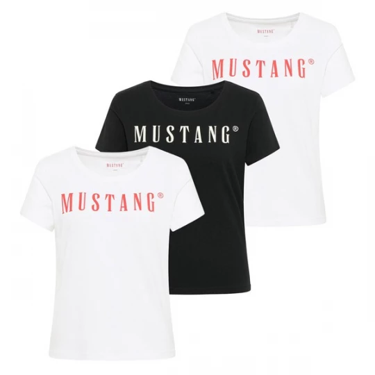 Obrázek produktu MUSTANG Tričko červená / černá / bílá