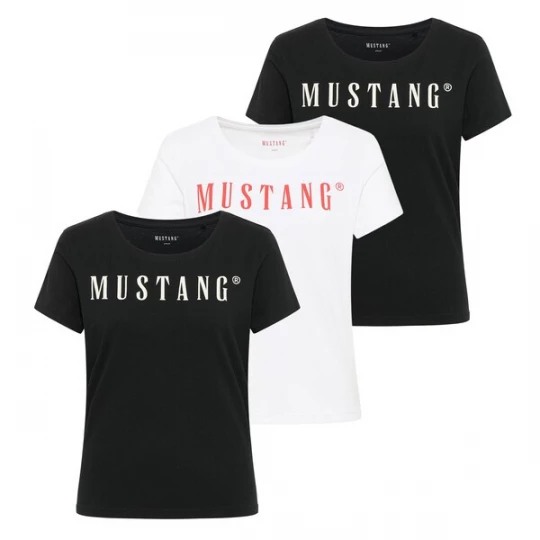 Obrázek produktu MUSTANG Tričko červená / černá / bílá