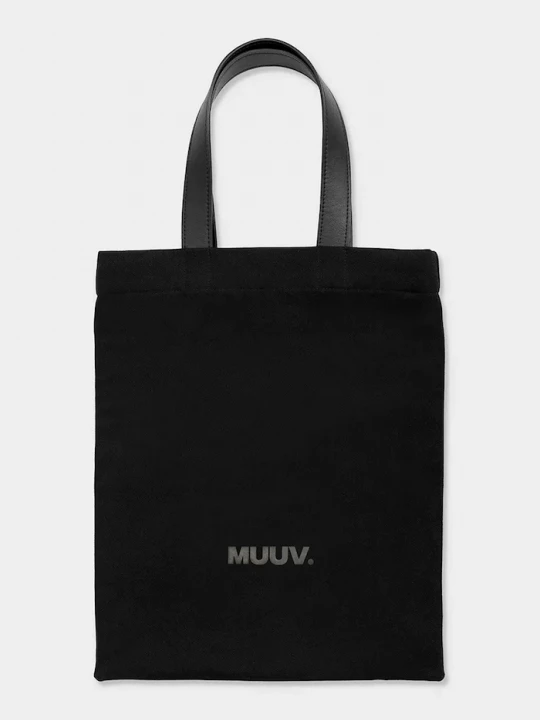Obrázek produktu Muuv. Bavlněná kabelka MUUV. ICONE černá