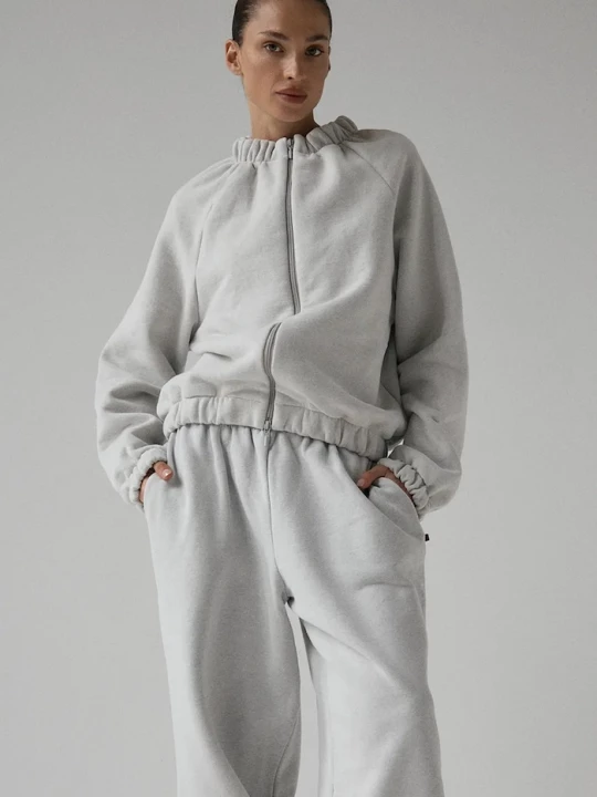 Obrázek produktu Muuv. Muuv rozepínací mikina dámská s bavlnou SMOOTH COTTON