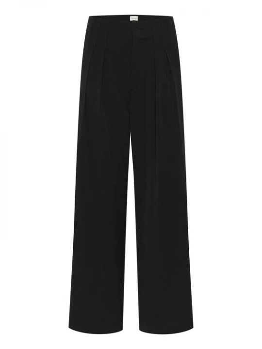 Obrázek produktu My Essential Wardrobe Kalhoty s puky 'Sille'  černá