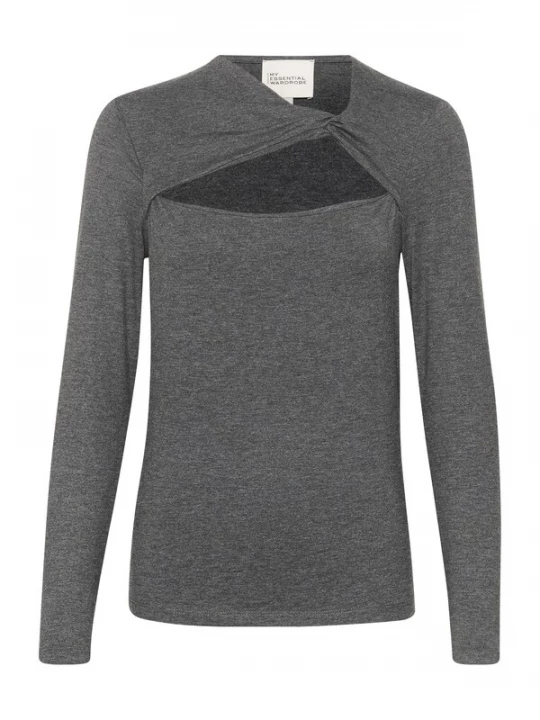 Obrázek produktu My Essential Wardrobe Tričko 'Vigga'  šedý melír
