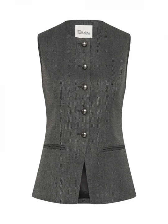 Obrázek produktu My Essential Wardrobe Vesta 'Dina ' šedý melír
