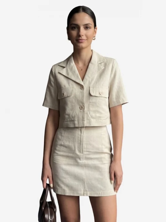 Obrázek produktu My fashion Domácí oblečení 'Zweiteiliges Set' béžová