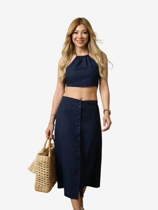 Obrázek produktu My fashion Domácí oblečení 'Zweiteiliges Set' modrá