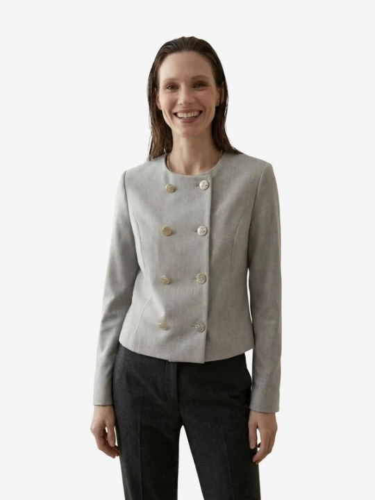 Obrázek produktu My fashion Přechodná bunda šedá