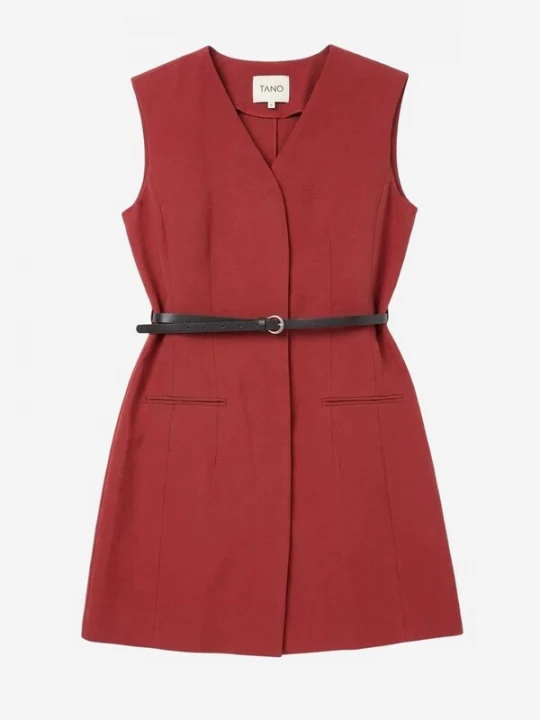 Obrázek produktu My fashion Šaty burgundská červeň