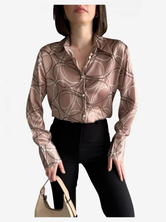 Obrázek produktu My fashion Tričko 'Hemden' velbloudí