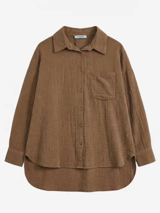 Obrázek produktu My fashion Tričko hnědá