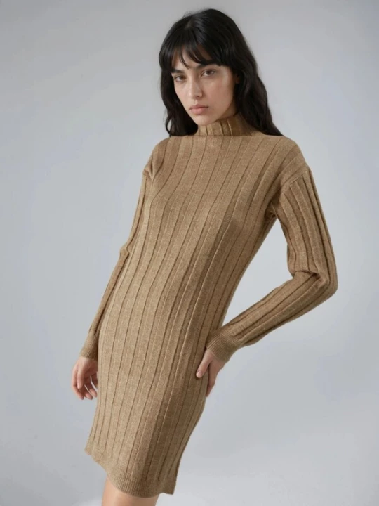 Obrázek produktu My fashion Úpletové šaty 'Strickkleider' velbloudí