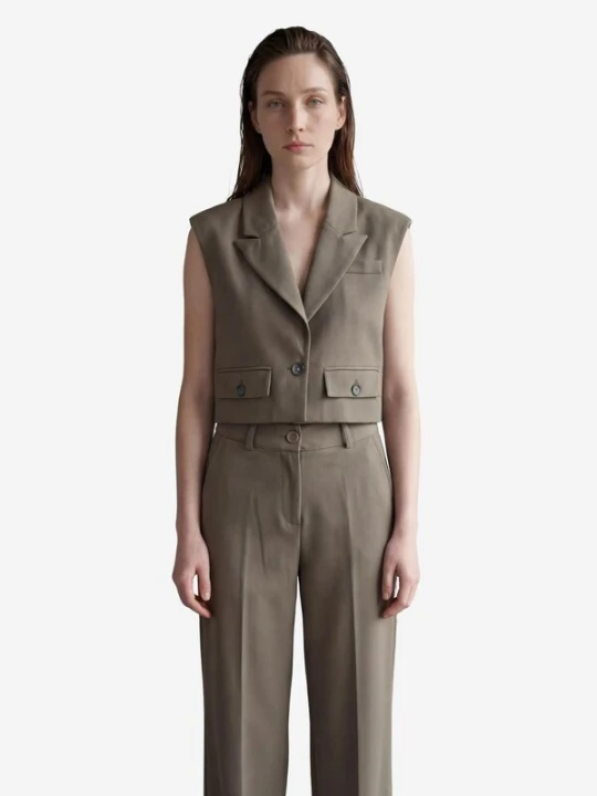 Obrázek produktu My fashion Vesta k obleku 'Westen' khaki