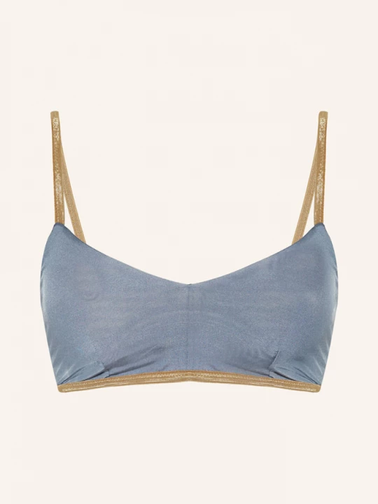 Obrázek produktu Mymarini Obratný Bralette Horní Díl Bikin Classic Shine černošedá