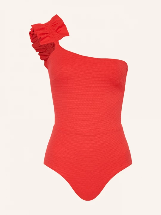 Obrázek produktu Mymarini Plavky Na Jedno Rameno Swimsuit No. 3 červená