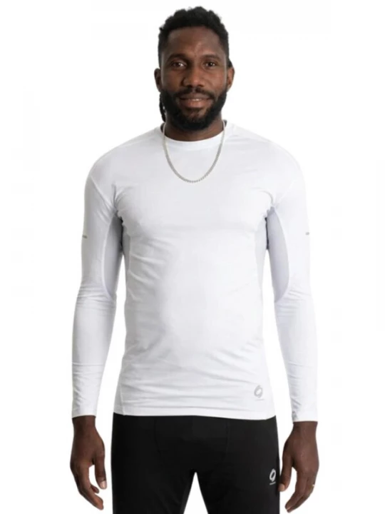 Obrázek produktu mymotus Funkční tričko 'mymotus® Men, body fitted, performance shirt, perfect underlayer RM32' bílá
