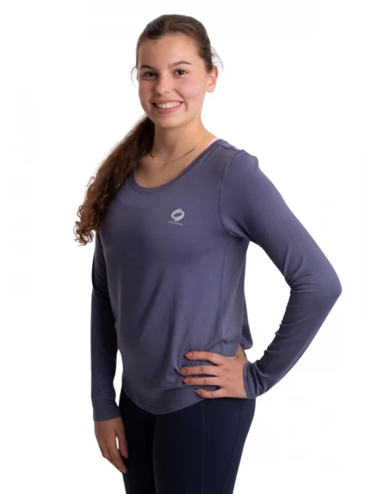 Obrázek produktu mymotus Funkční tričko 'Mymotus® ladies longsleeve Shirt, Nightshadow Blue, YW31' kouřově modrá