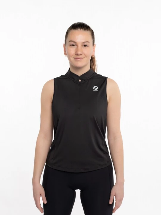 Obrázek produktu mymotus Sportovní top 'mymotus®, performance top with zipper, black YW12' černá