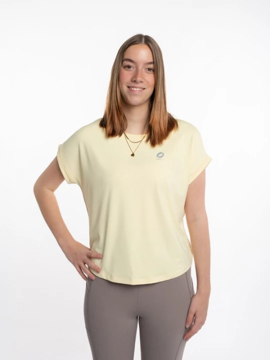 Obrázek produktu mymotus Tričko 'Mymotus® ladies V-neck T-shirt, Soft Yellow, YW20' pastelově žlutá