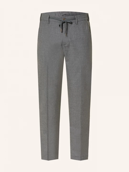 Obrázek produktu Myths Flanelové Kalhoty V Joggingovém Stylu Extra Slim Fit tmavě šedá