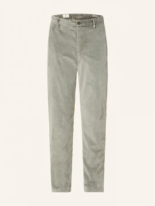 Obrázek produktu Myths Manšestrové Kalhoty V Joggingovém Stylu Slim Fit světle zelená / šedá