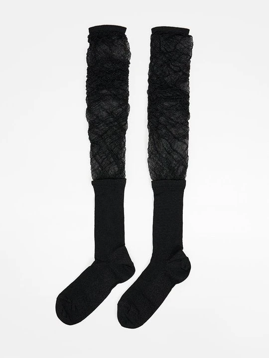 Obrázek produktu Nadkolenky Happy Socks černá