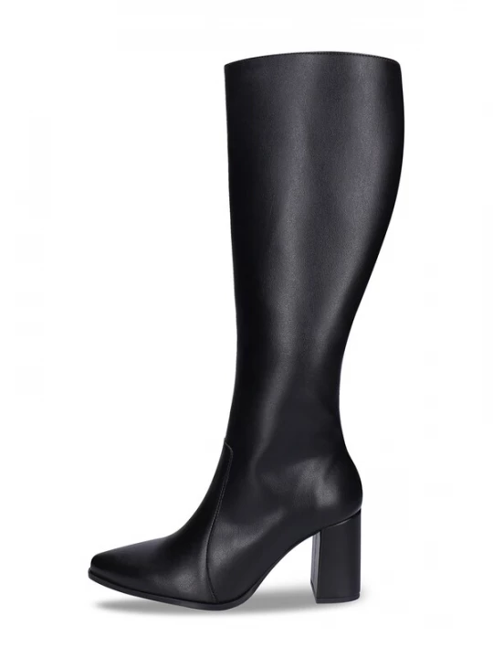 Obrázek produktu nae Vegan Shoes Kozačky nad kolena 'IONA Black' černá