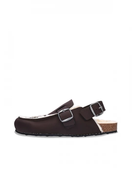 Obrázek produktu nae Vegan Shoes Pantofle 'MEDAN' hnědá