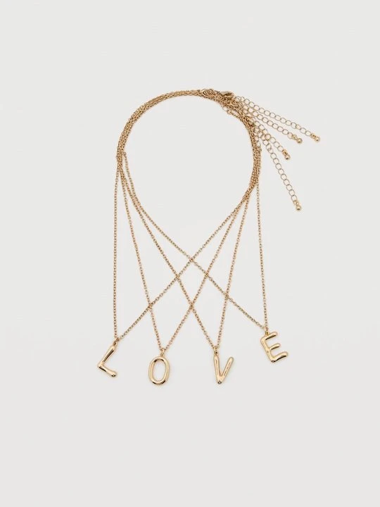 Obrázek produktu Náhrdelník Even&Odd By Zalando zlatá barva