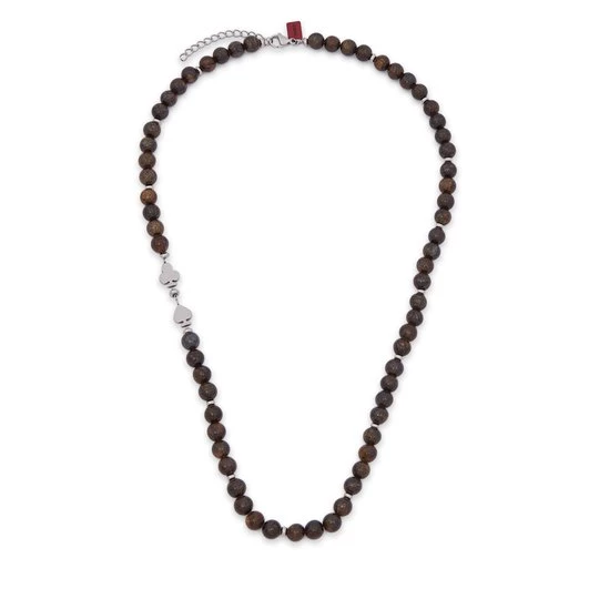 Obrázek produktu Náhrdelník HUGO E-BEADS5-NEC 50566265 Hnědá