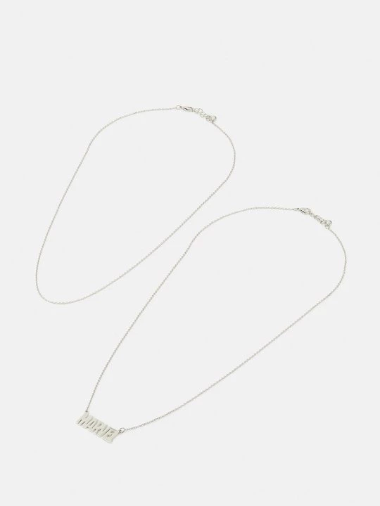 Obrázek produktu Náhrdelník Jack&Jones stříbrná barva