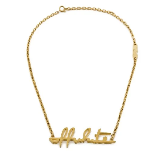 Obrázek produktu Náhrdelník Off-White OWOB026R21MET0017600 Zlatá
