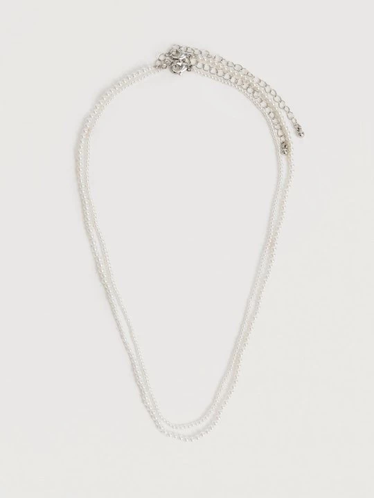 Obrázek produktu Náhrdelník Pier One By Zalando stříbrná barva